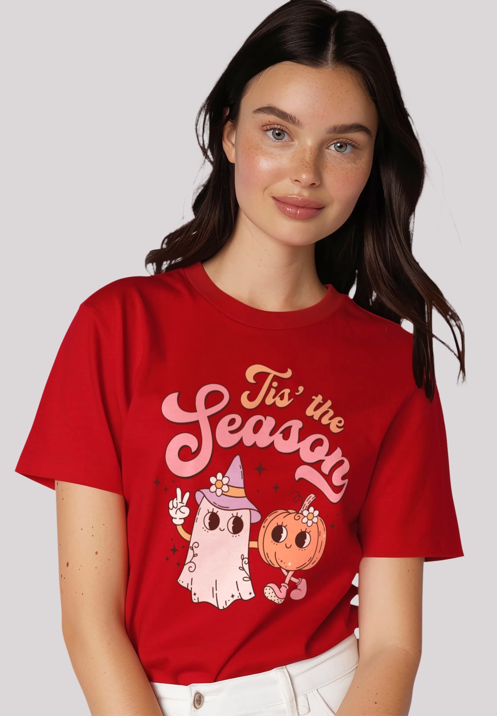 F4NT4STIC T-Shirt "Retro Halloween Its the Season", Premium Qualität, Unise günstig online kaufen