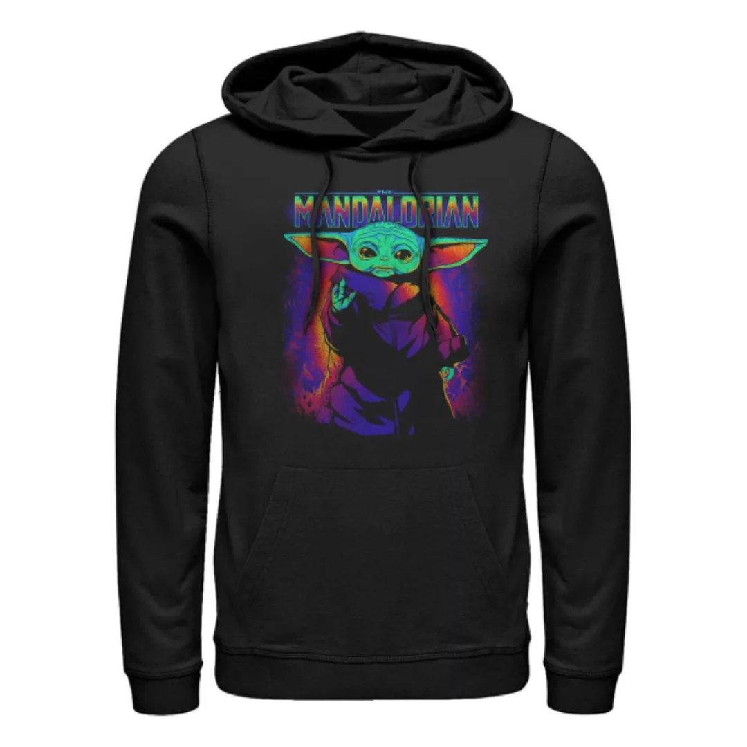 Star Wars - The Mandalorian - Gruppe Neon Primary Child - Unisex Hoodie günstig online kaufen