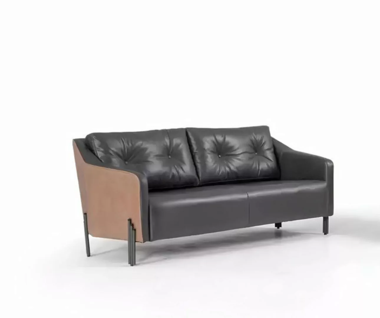 Xlmoebel Sofa Neu Textil Polster Sofa für das Arbeitszimmer, 3-Sitzer Couch günstig online kaufen