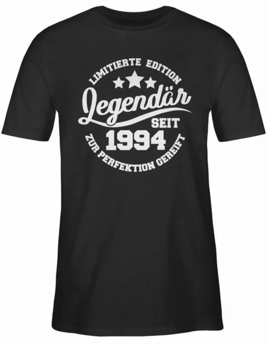 Shirtracer T-Shirt Legendär seit 1994 - weiß 30. Geburtstag günstig online kaufen