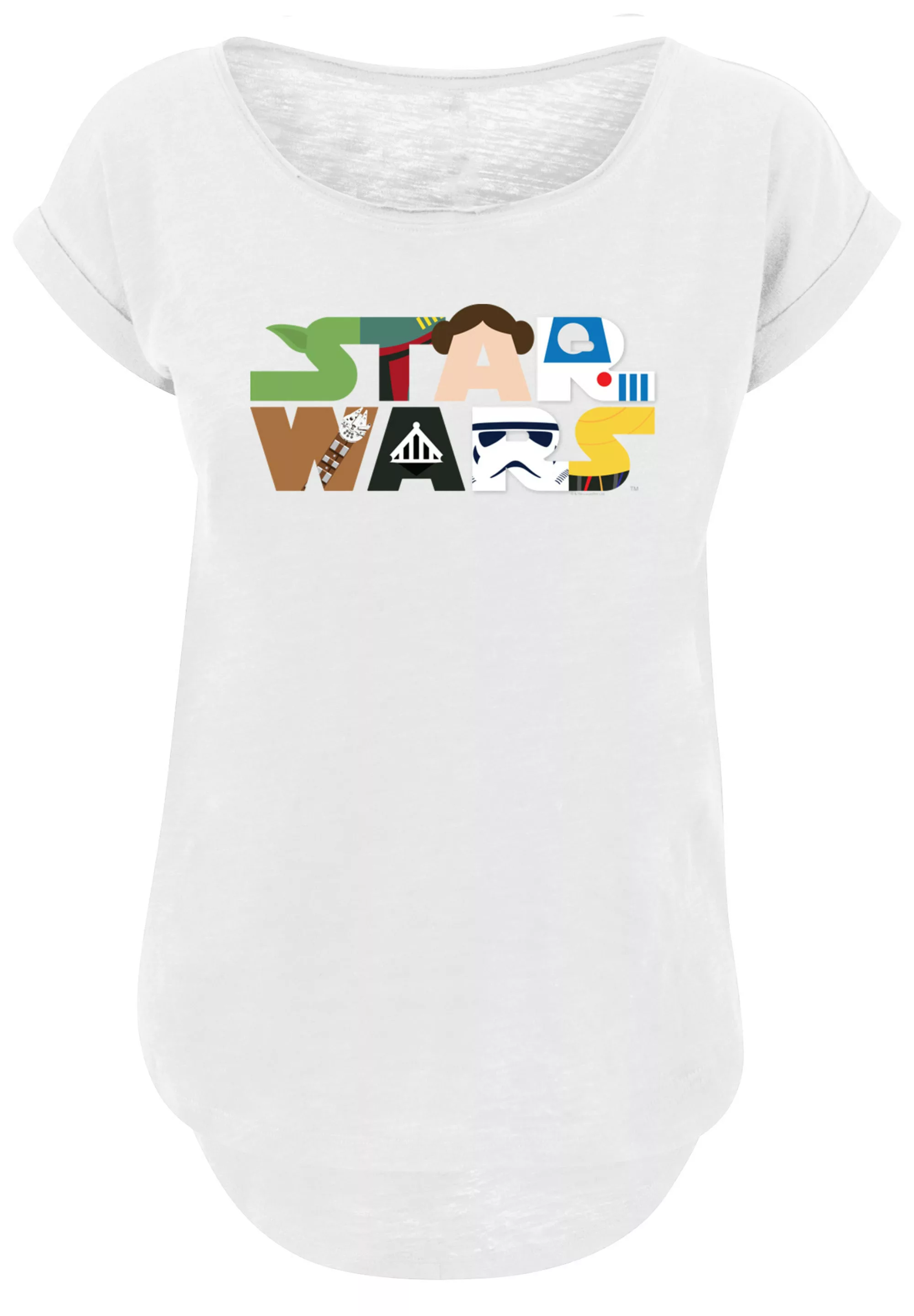 F4NT4STIC T-Shirt "Star Wars Character Logo", Print günstig online kaufen