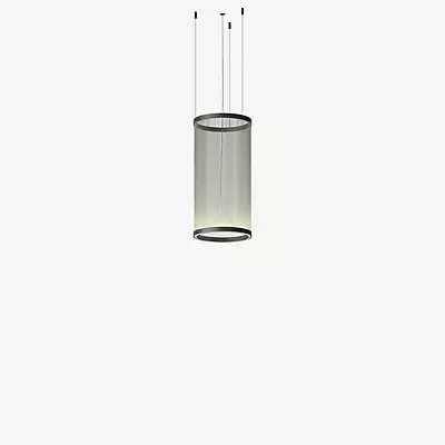 Vibia Array Pendelleuchte LED zylindrisch, grün - 73 cm - Dali günstig online kaufen