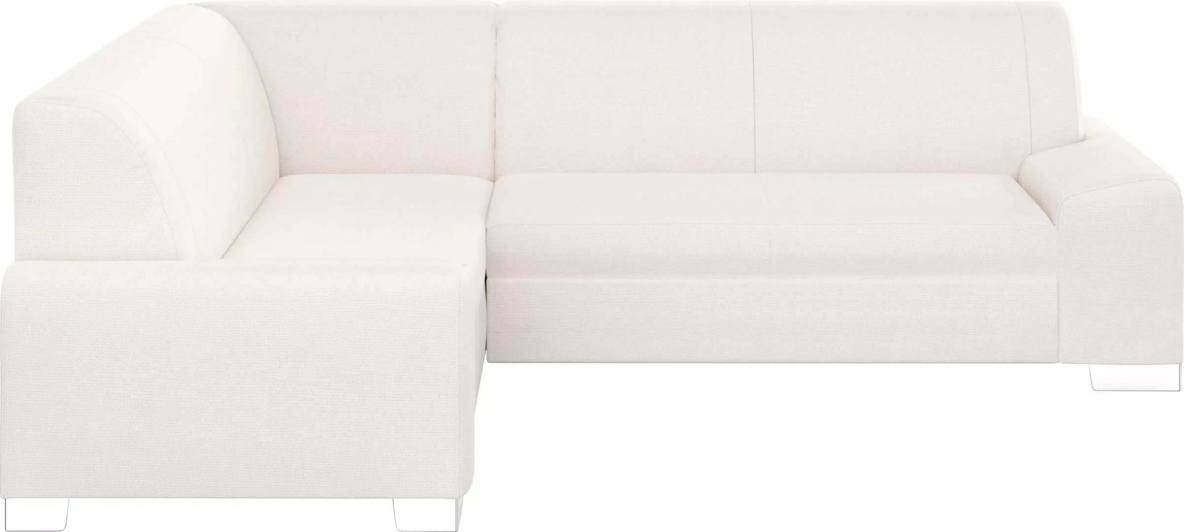 DOMO collection Ecksofa »Anzio L-Form«, Wahlweise mit Bettfunktion und Fede günstig online kaufen