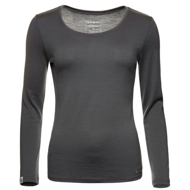 Kaipara - Merino Sportswear Langarmshirt Merino Longsleeve Damen Rundhals S günstig online kaufen