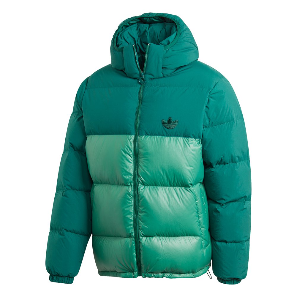 Adidas Originals Down Regen Blocked Puffer Mantel M Collegiate Green günstig online kaufen