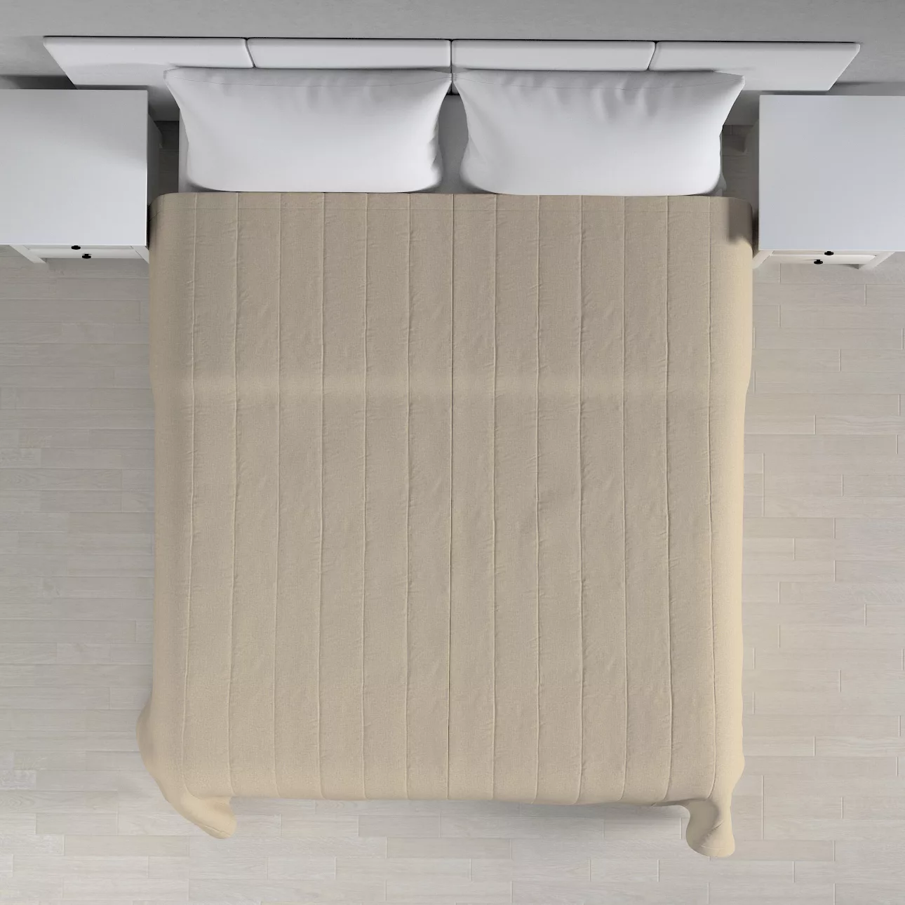 Tagesdecke mit Streifen-Steppung, beige, Edinburgh (115-78) günstig online kaufen