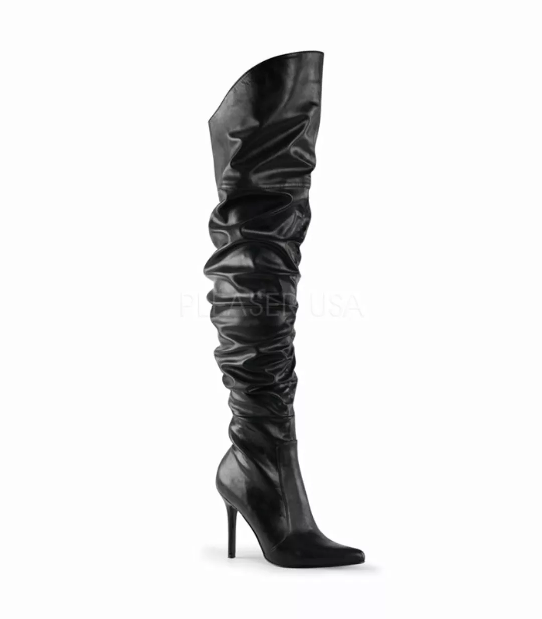 Overknee Stiefel CLASSIQUE-3011 - Schwarz (Schuhgröße: EUR 43) günstig online kaufen