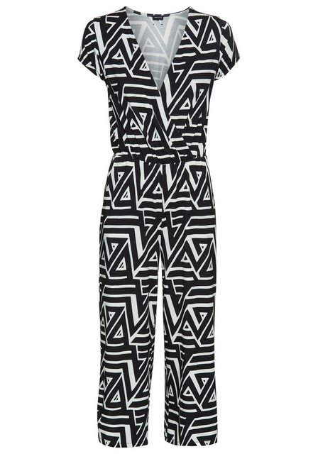 Laura Scott Jumpsuit mit V-Ausschnitt günstig online kaufen