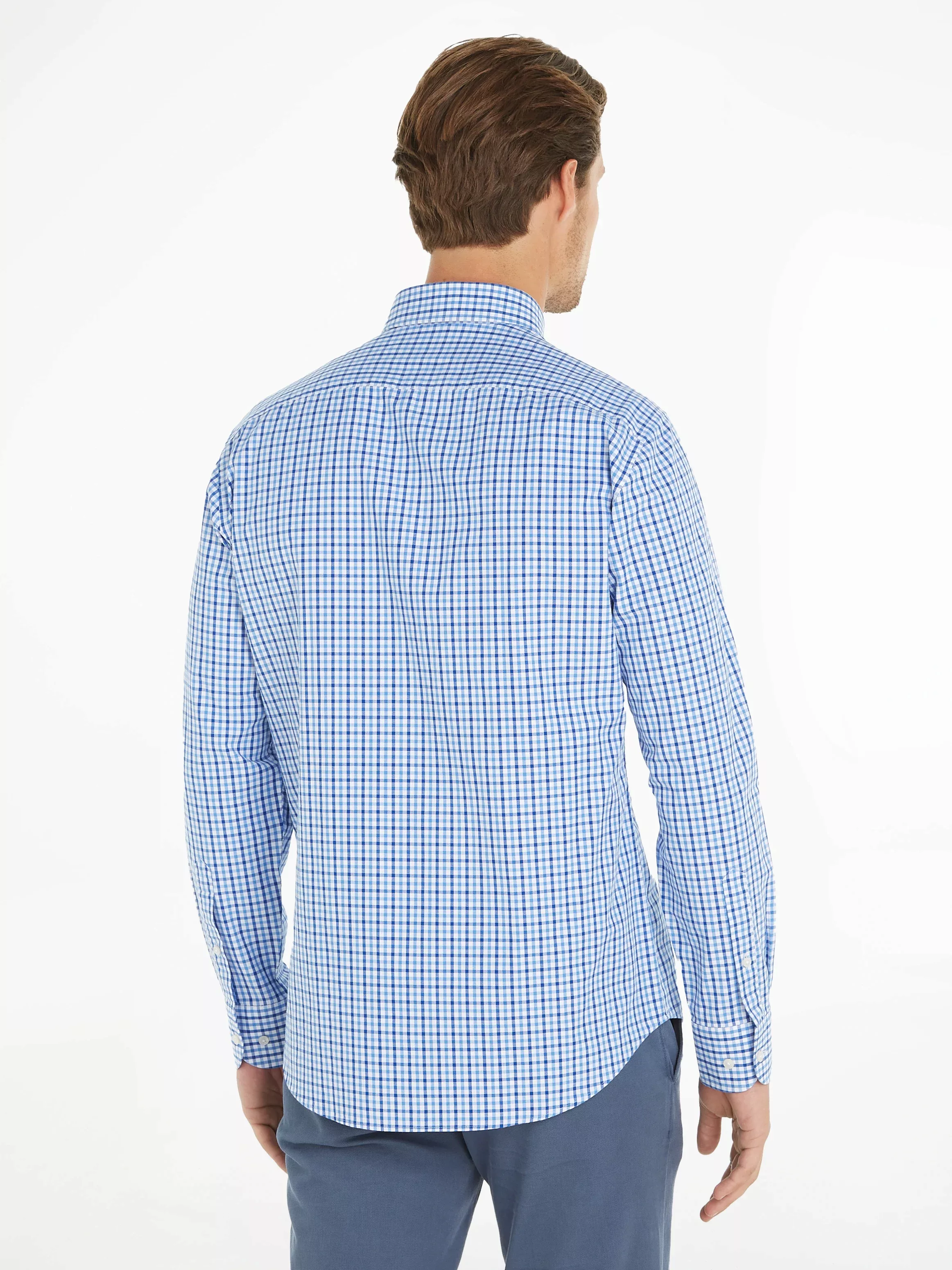 Tommy Hilfiger Langarmhemd "CL W-OXFORD CHECK RF SHIRT", mit dezenter Label günstig online kaufen