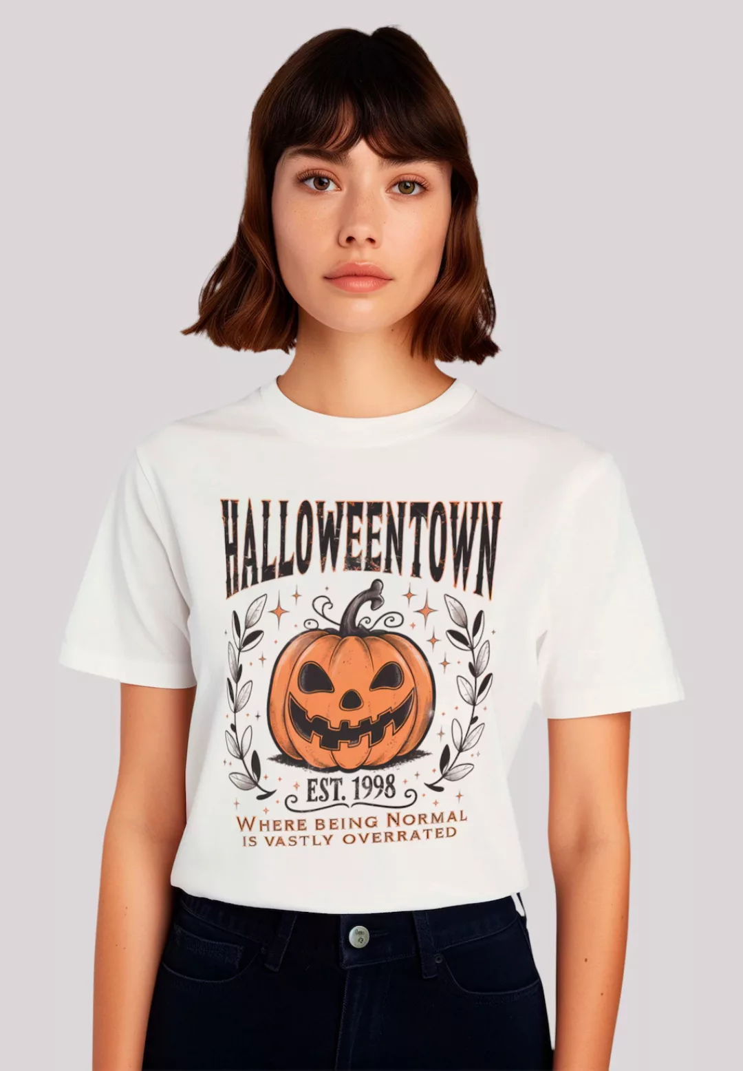 F4NT4STIC T-Shirt "Halloweentown pumpkin", Premium Qualität günstig online kaufen