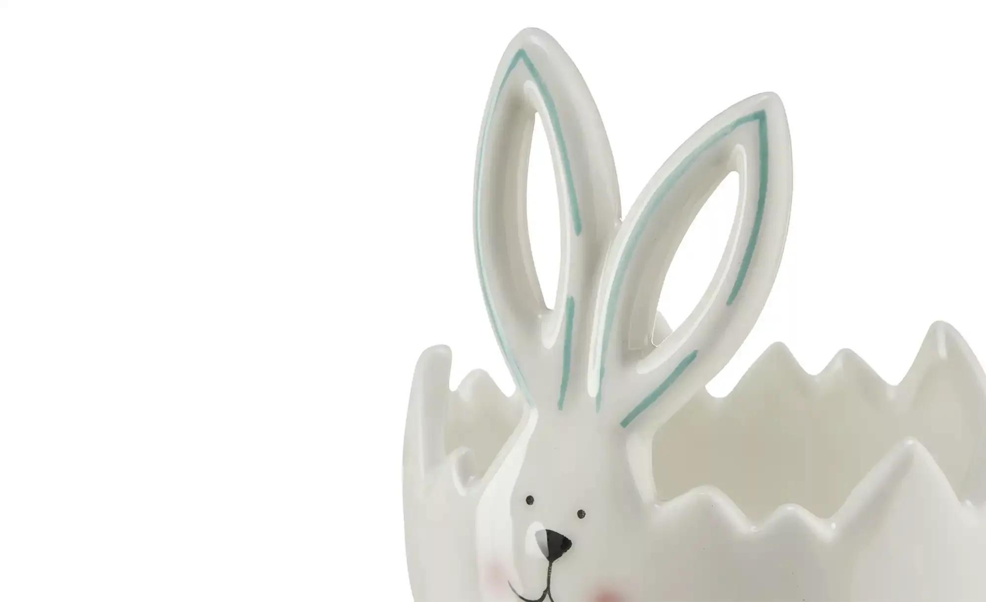 Deko Schale Osterhase ¦ weiß ¦ Dolomite ¦ Maße (cm): H: 12,9  Ø: 10 Oster-A günstig online kaufen