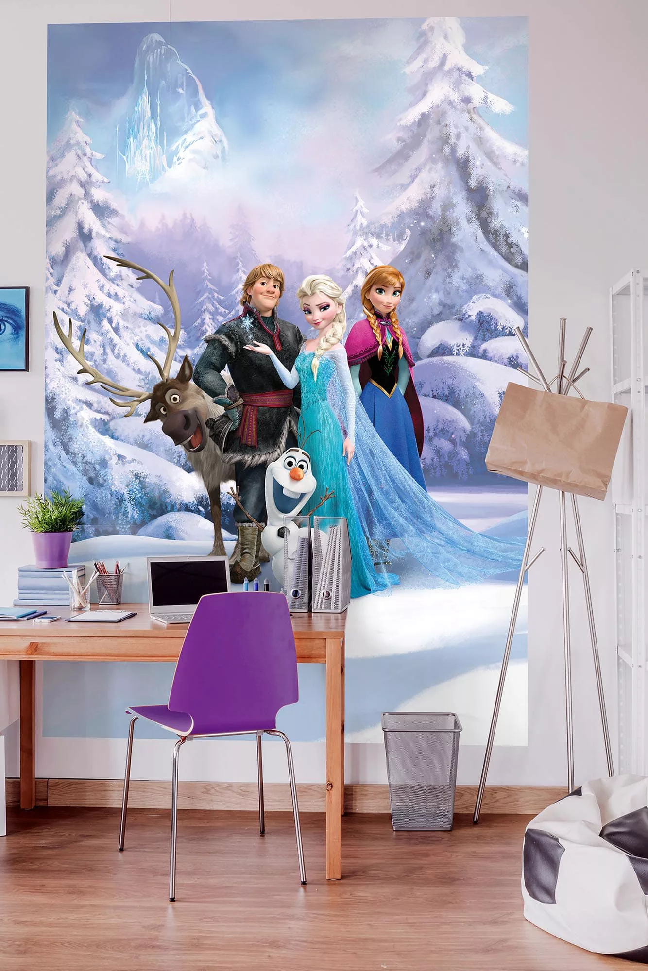 Komar Fototapete Frozen Winterland 184 cm x 254 cm FSC® günstig online kaufen
