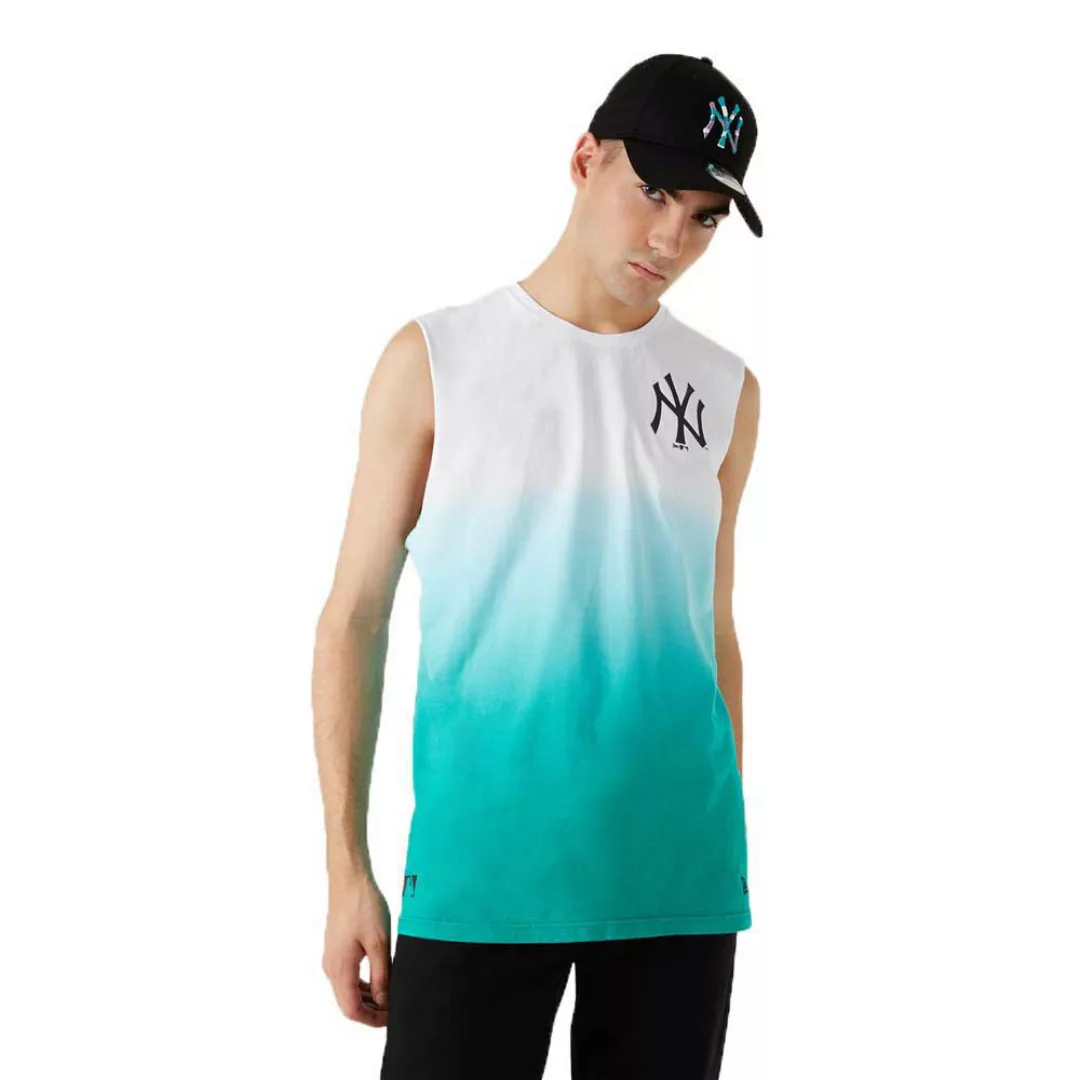 New Era Mlb Dip Dye New York Yankees Ärmelloses T-shirt M Green Med günstig online kaufen