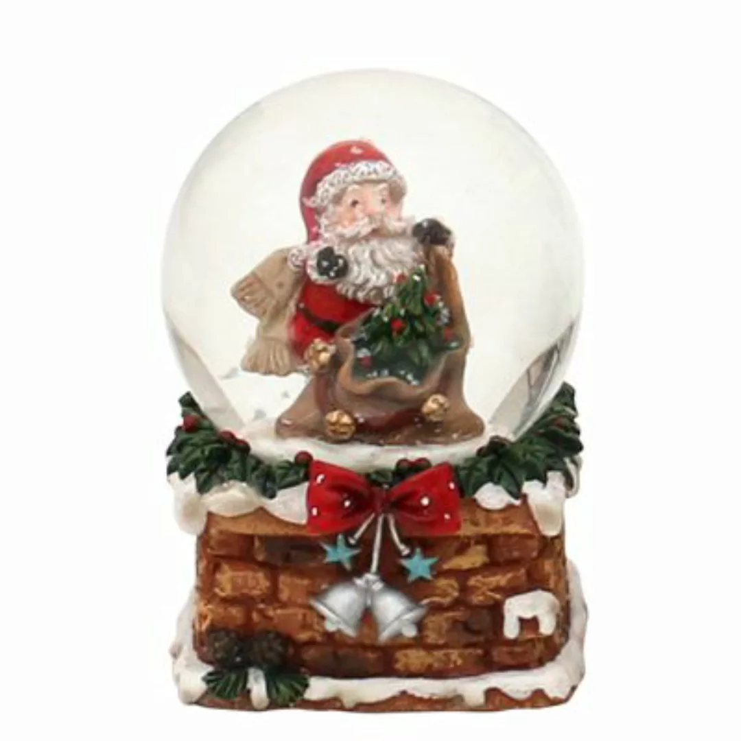 Sigro Schneekugel, 2-fach sortiert, 1 Stück Santa m. Weihnachtssack 5 x 4,5 günstig online kaufen