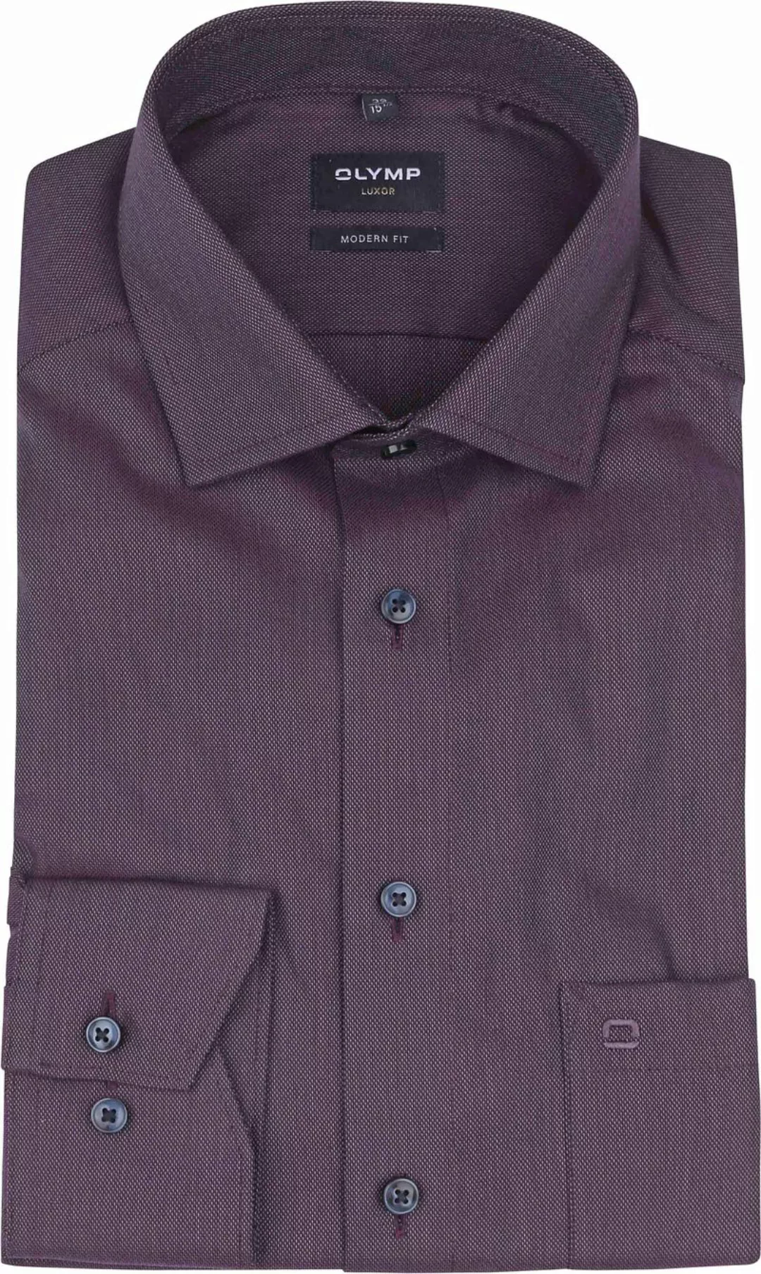 OLYMP Luxor Hemd Lila - Größe 39 günstig online kaufen