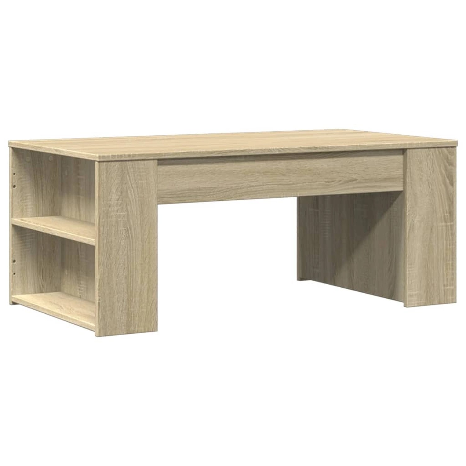 vidaXL Couchtisch Sonoma-Eiche 102x55x42 cm Holzwerkstoff Modell 3 günstig online kaufen