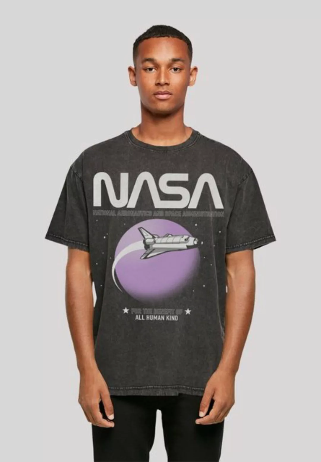 F4NT4STIC T-Shirt NASA Shuttle Orbit Print günstig online kaufen
