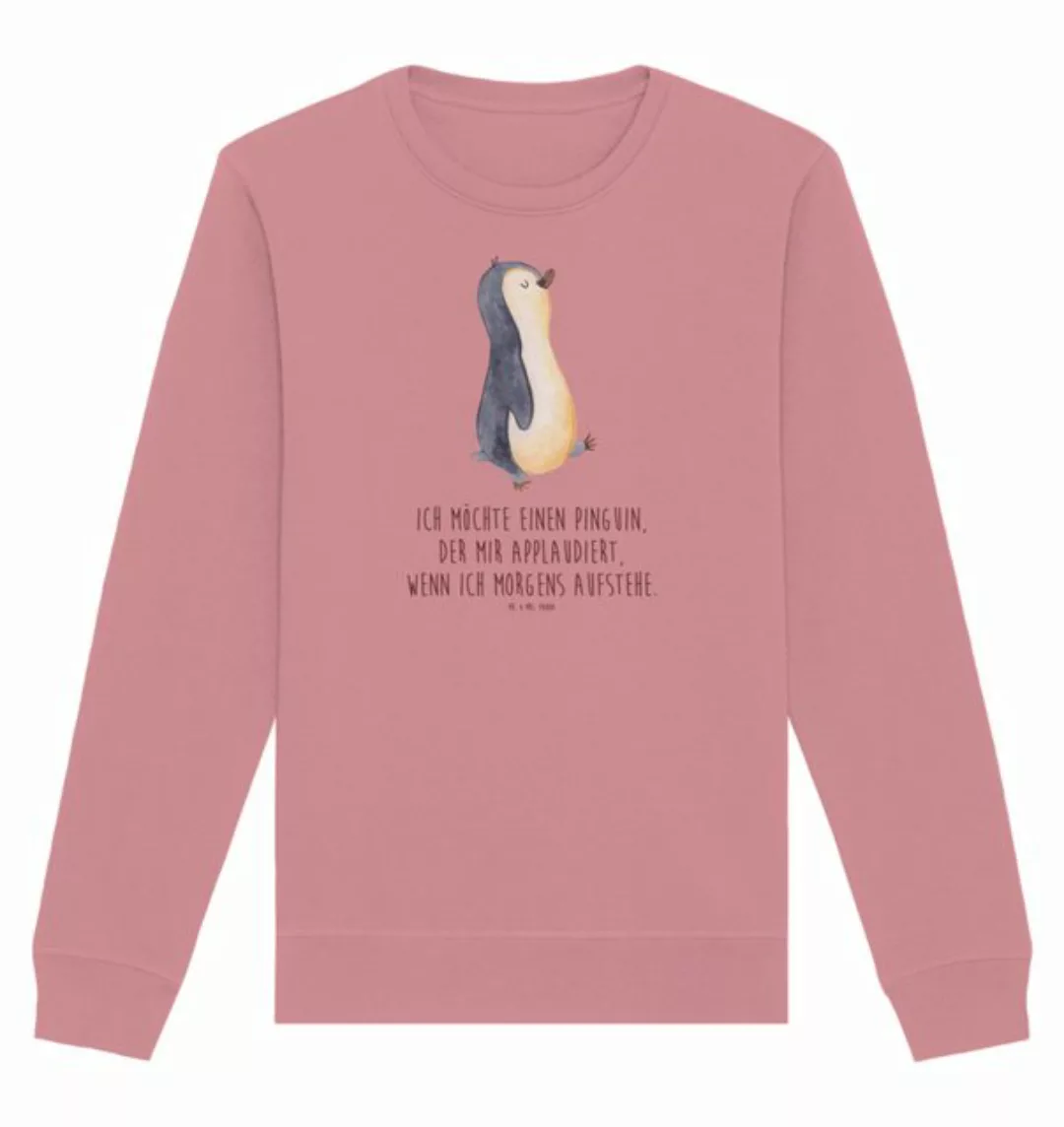 Mr. & Mrs. Panda Longpullover Größe M Pinguin marschieren - Canyon Pink - G günstig online kaufen