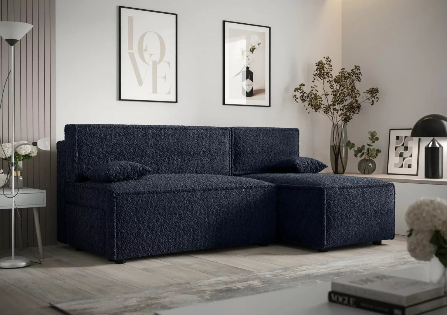 ALTDECOR Ecksofa MIR, Couch mit Schlaffunktion, Wohnzimmer - Wohnlandschaft günstig online kaufen