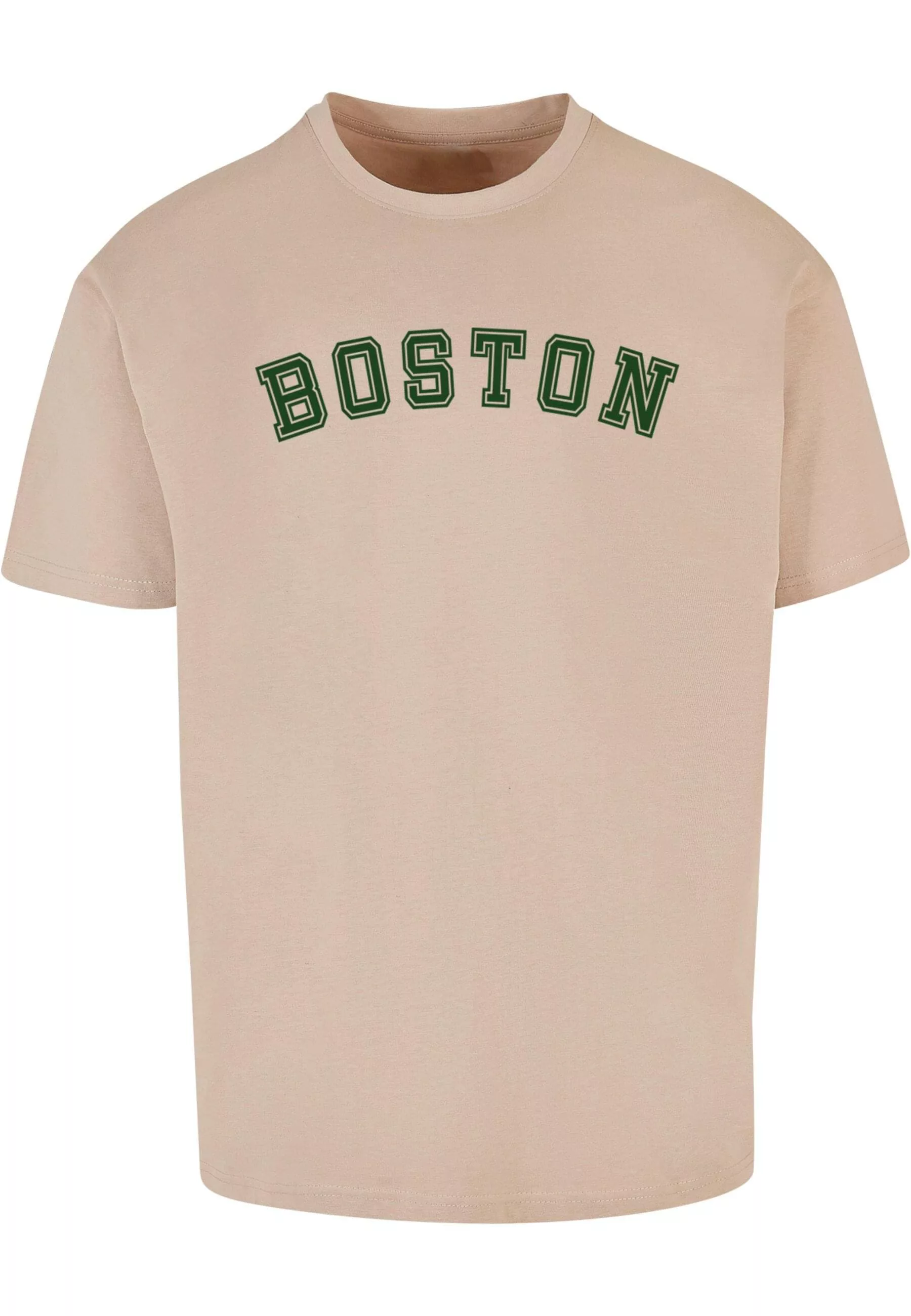 Merchcode T-Shirt "Merchcode Herren Boston Heavy Oversize Tee-BY102" günstig online kaufen