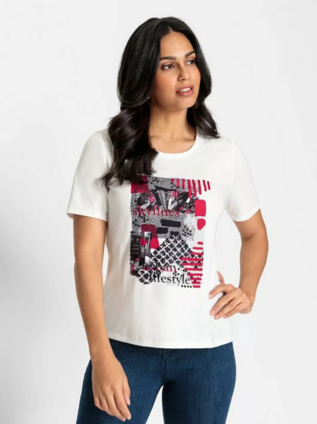 Lady Print-Shirt "Shirt", (1 tlg.) günstig online kaufen