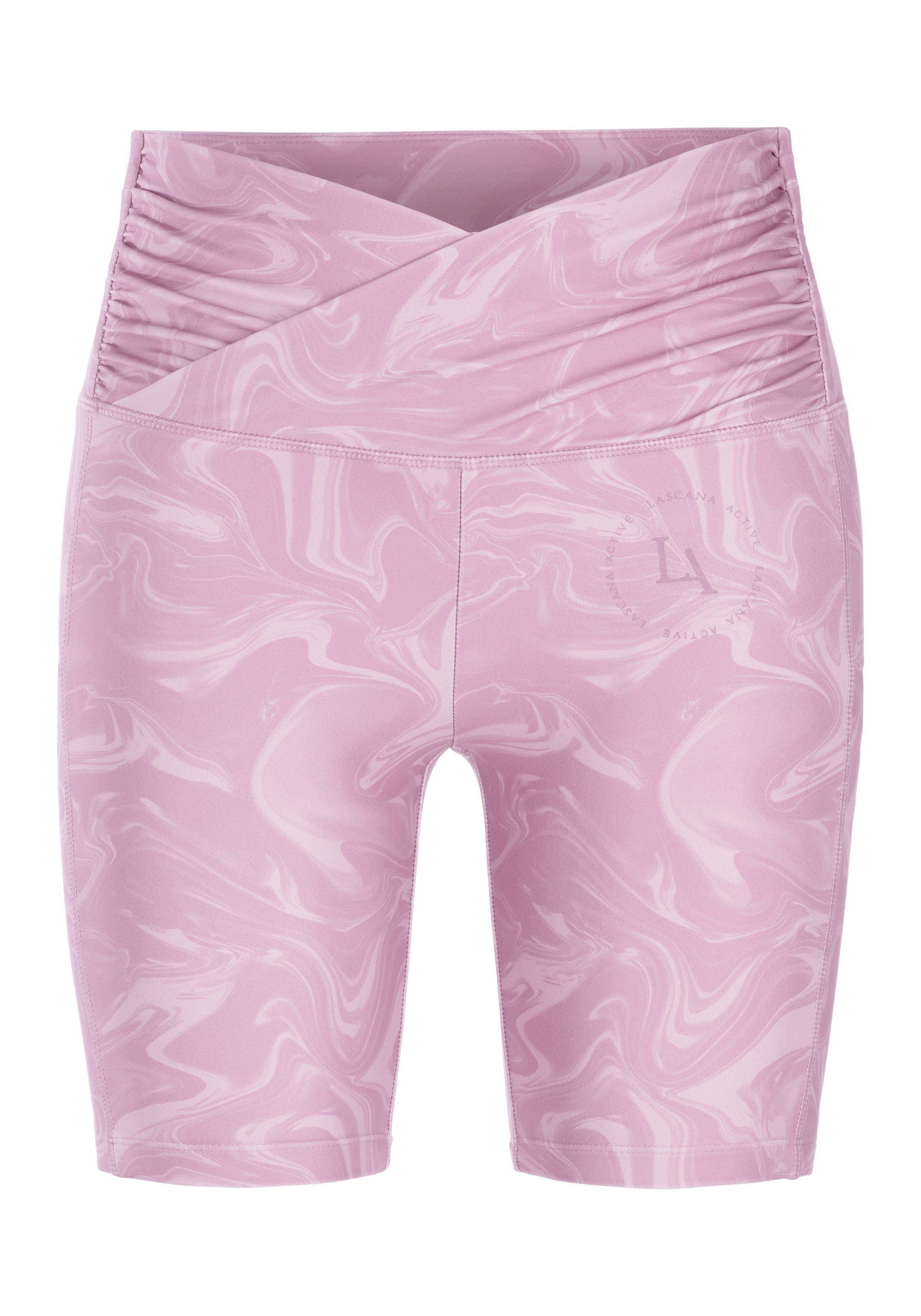 LASCANA ACTIVE Funktionshose Sporthose mit Allover-Print günstig online kaufen