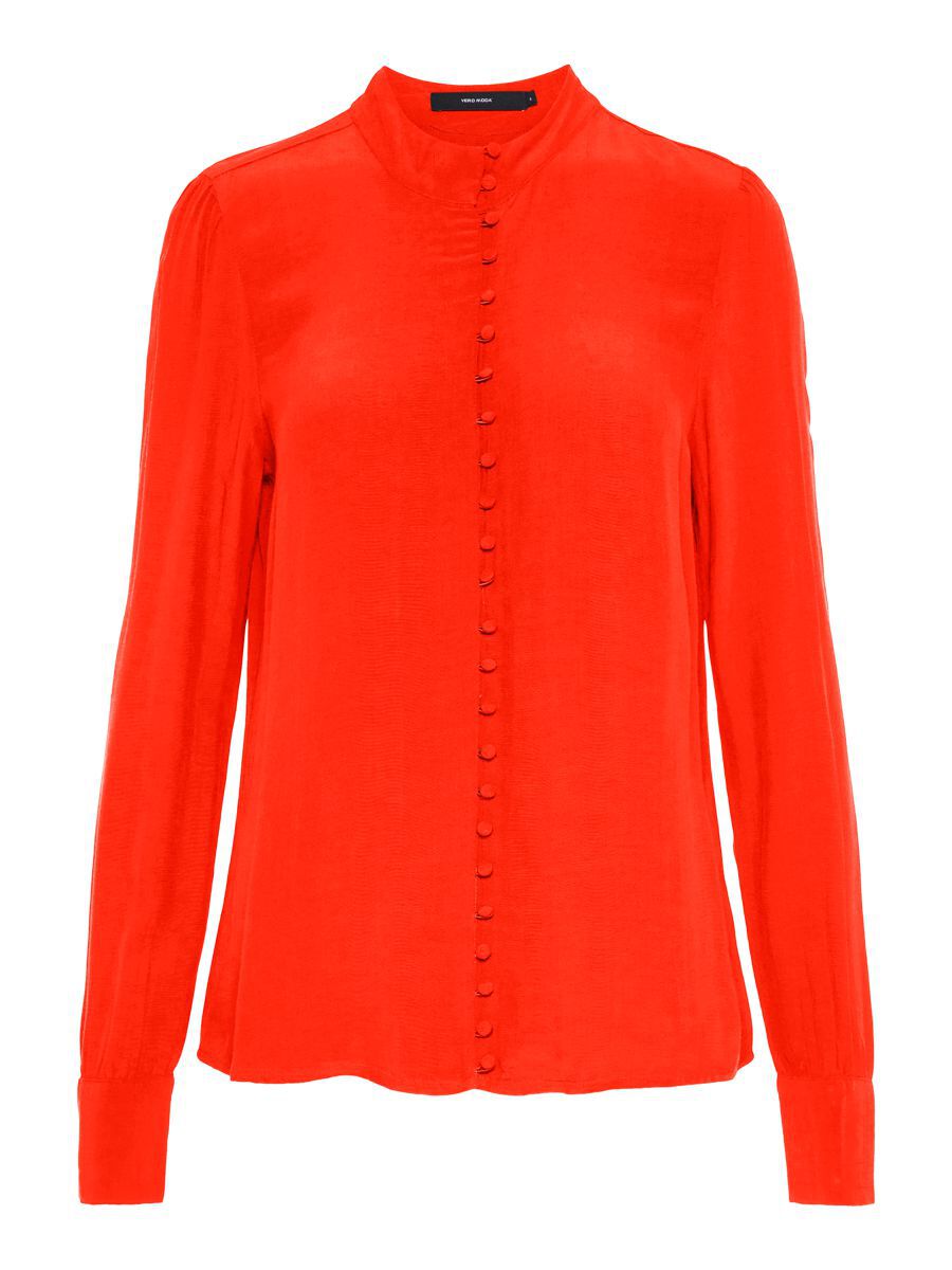 VERO MODA Feminine Hemd Damen Rot günstig online kaufen