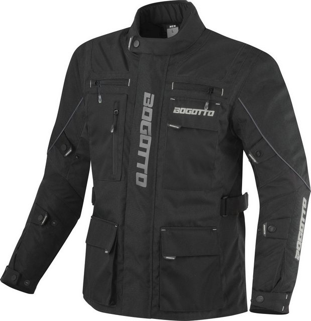 Bogotto Motorradjacke Covelo wasserdichte Motorrad Textiljacke günstig online kaufen