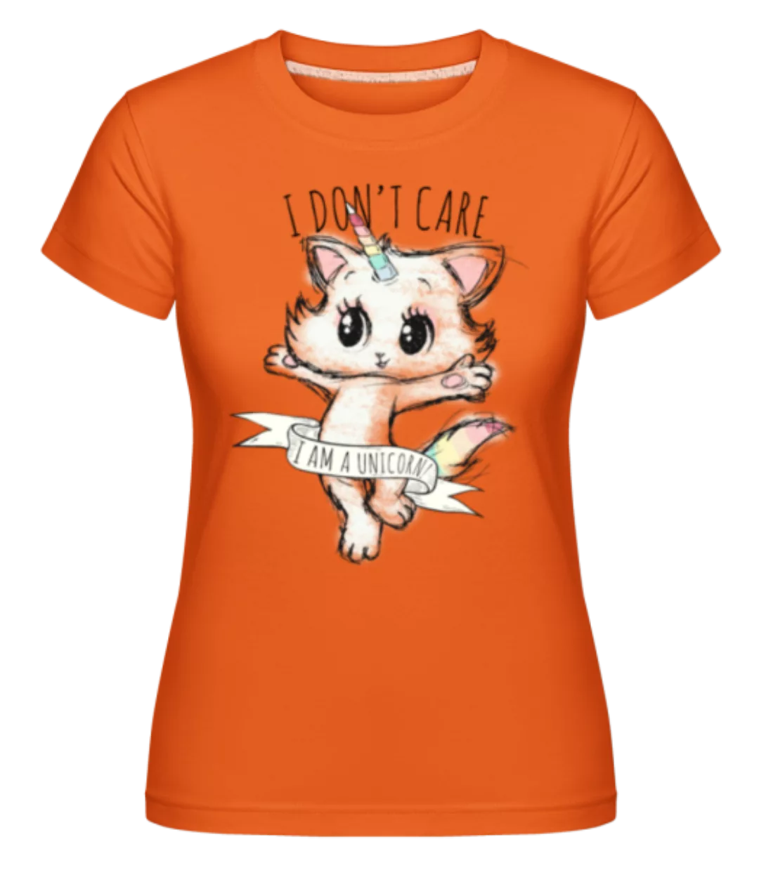 I Dont Care Unicorn · Shirtinator Frauen T-Shirt günstig online kaufen