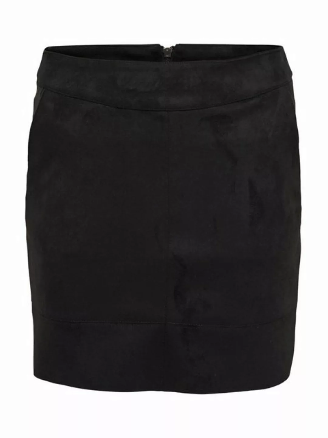 Only Damen Kunstleder Rock ONLJULIE FAUXSUEDE BONDED SKIRT günstig online kaufen