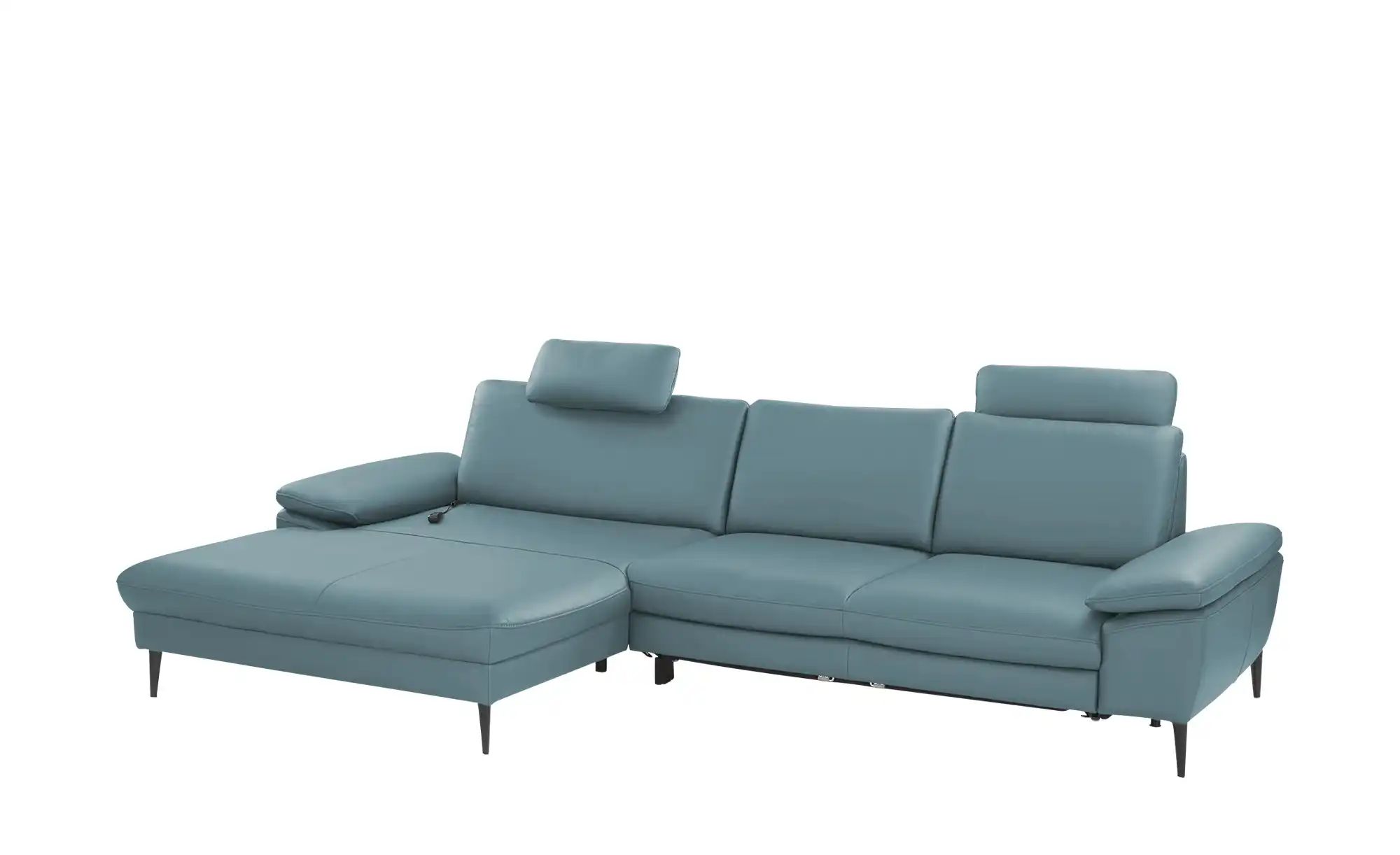 Gallery M Ecksofa  Diana ¦ blau ¦ Maße (cm): B: 298 H: 86 T: 181 Polstermöb günstig online kaufen