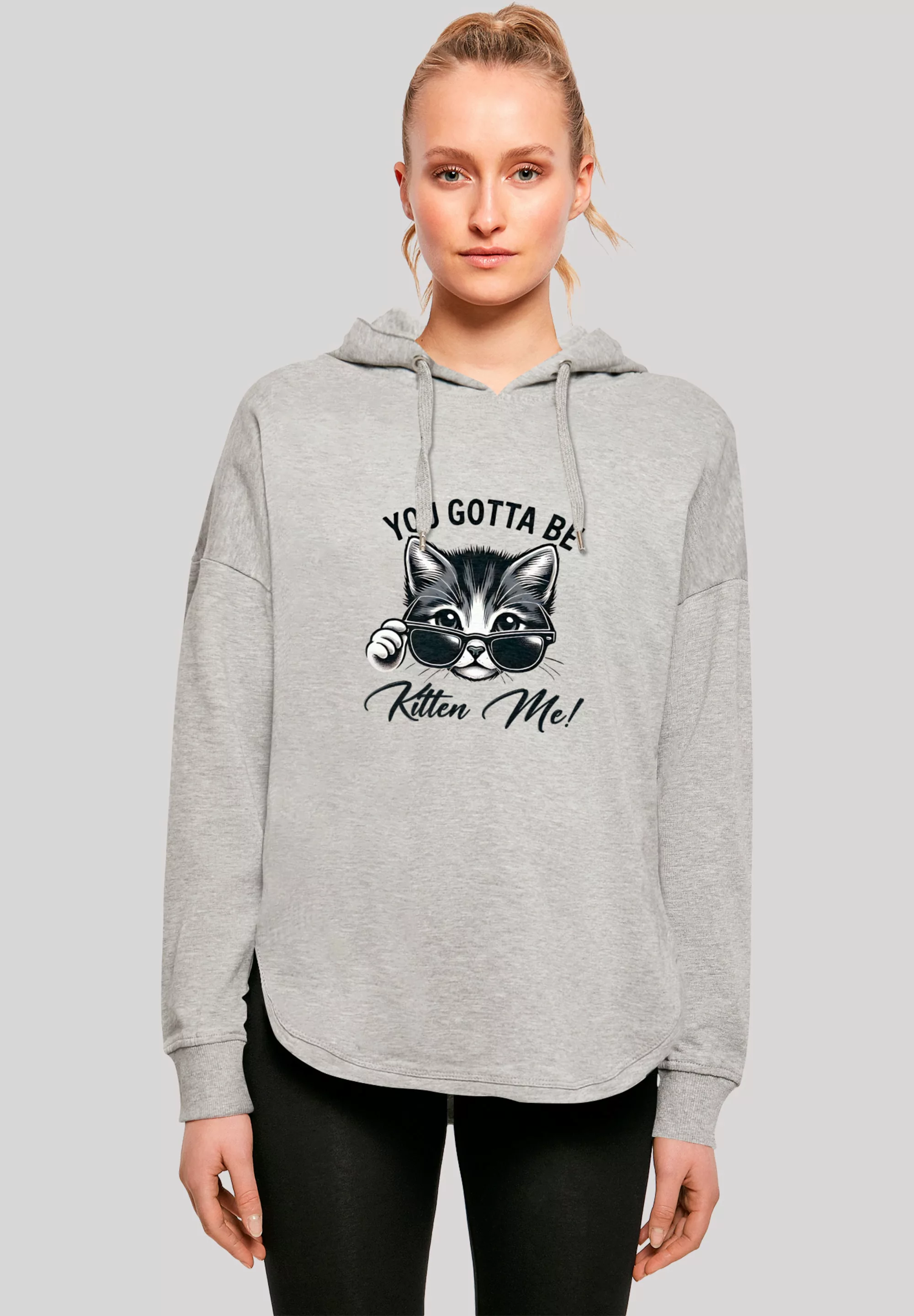 F4NT4STIC Kapuzenpullover "Kätzchen You Gotta Be Kitten Me", Premium Qualit günstig online kaufen