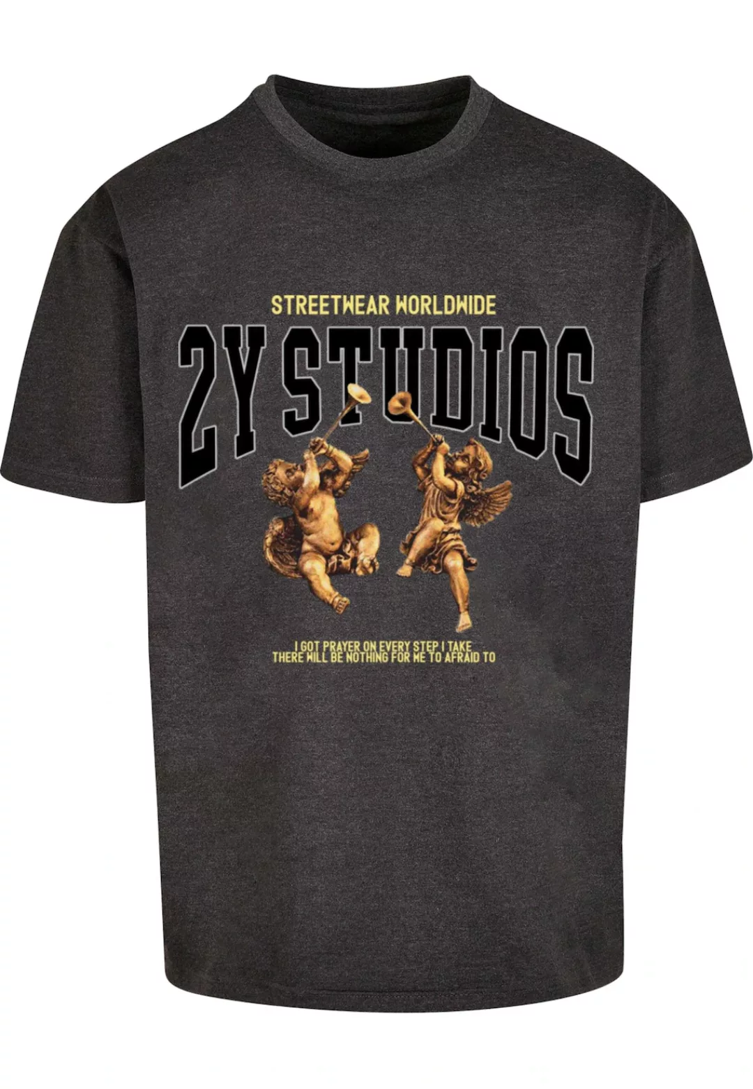 2Y Studios T-Shirt "2Y Studios Herren ANGELS TEE", (1 tlg.) günstig online kaufen