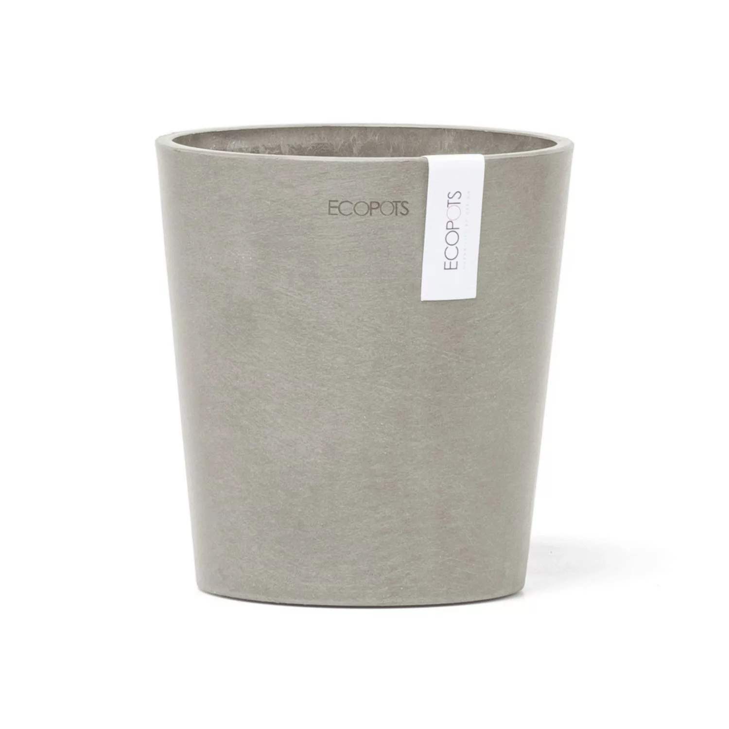 Ecopots Pflanztopf Morinda Braungrau 14,2 cm x 16 cm günstig online kaufen