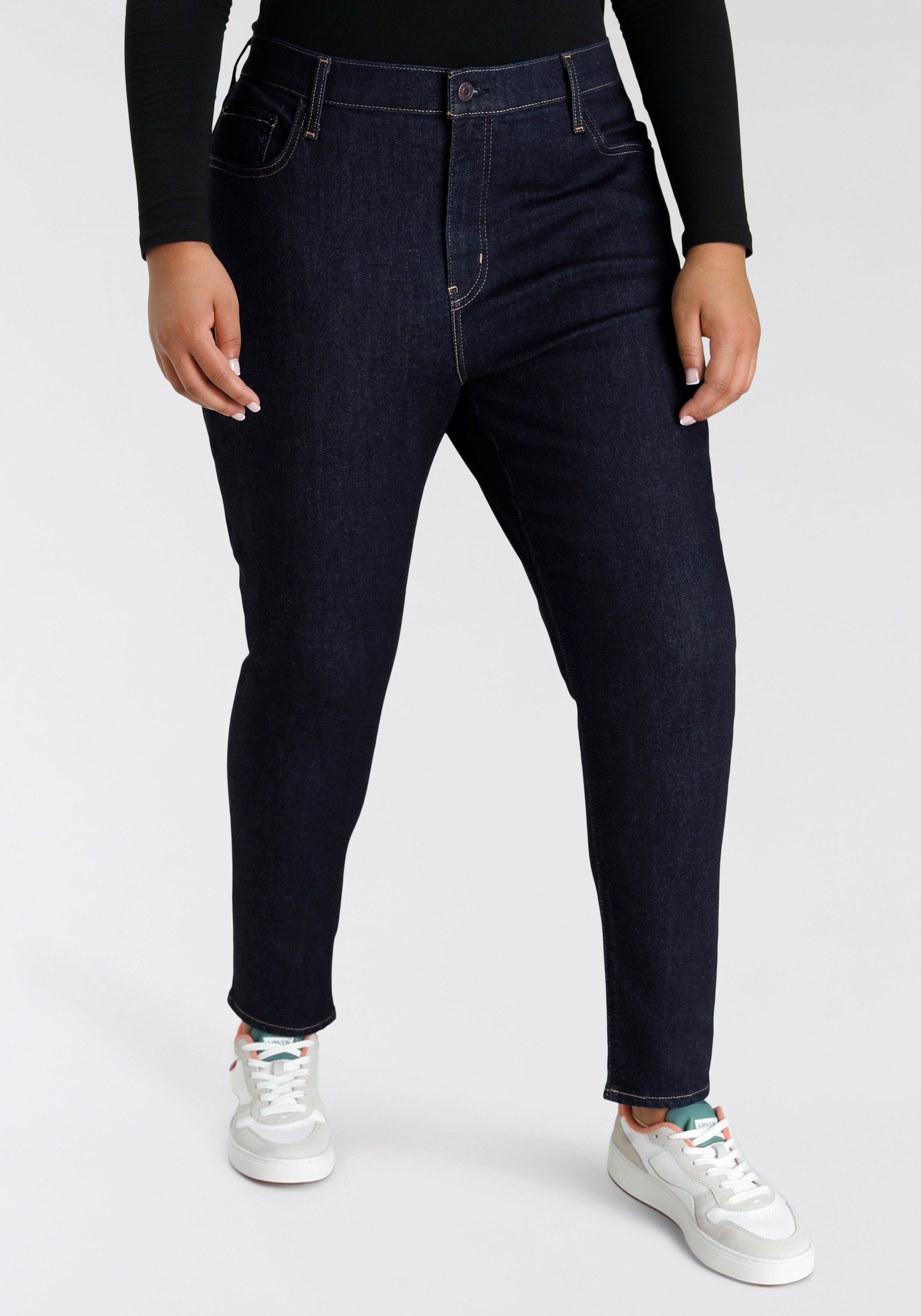 Levis Plus Skinny-fit-Jeans "721 PL HI RISE SKINNY", sehr figurbetonter Sch günstig online kaufen