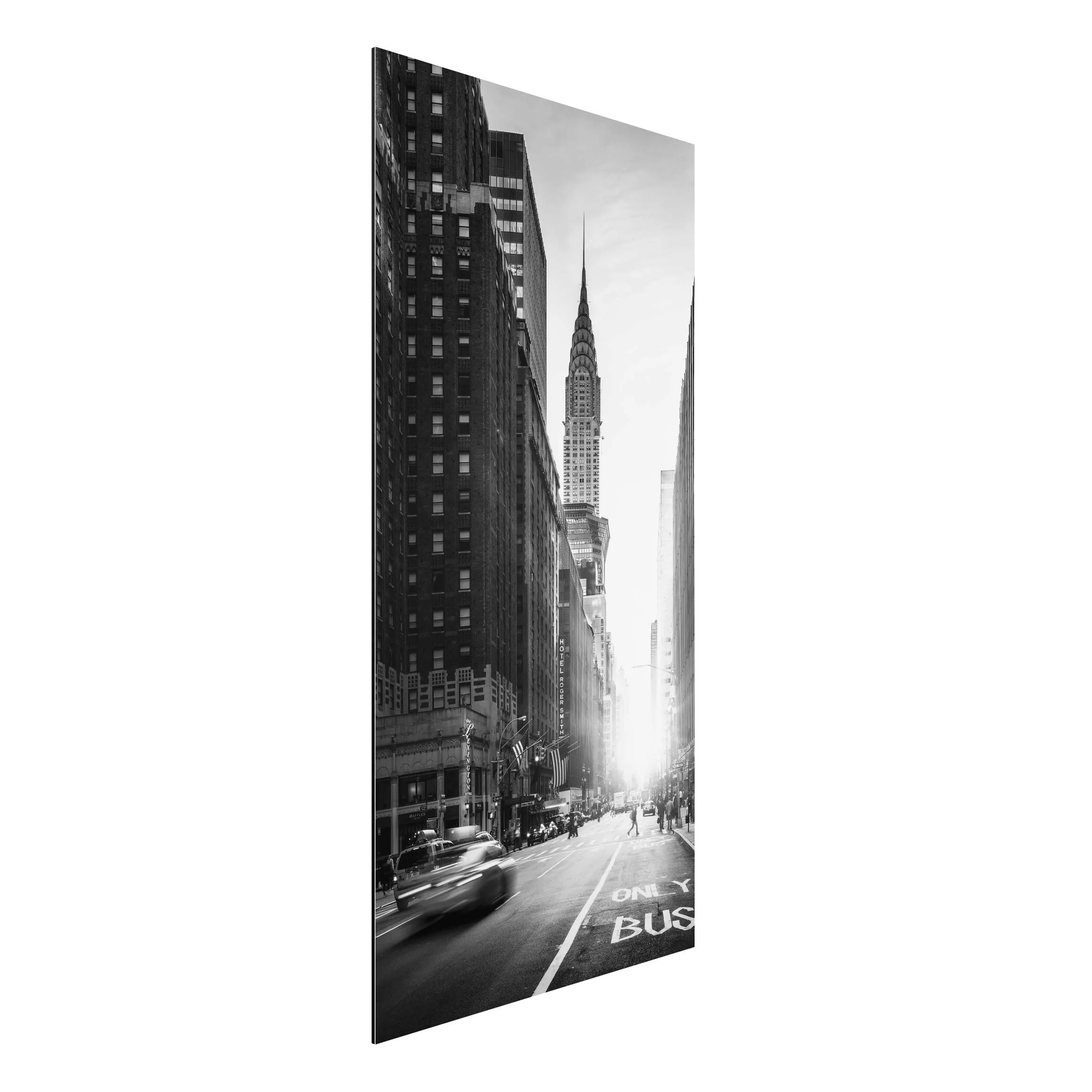 Alu-Dibond Bild Lebhaftes New York günstig online kaufen