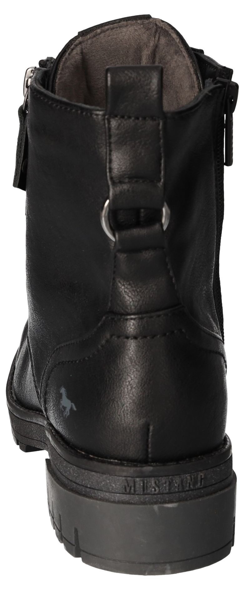 Mustang Shoes Schnürboots, Schnürstiefelette, Blockabsatz, mit günstig online kaufen