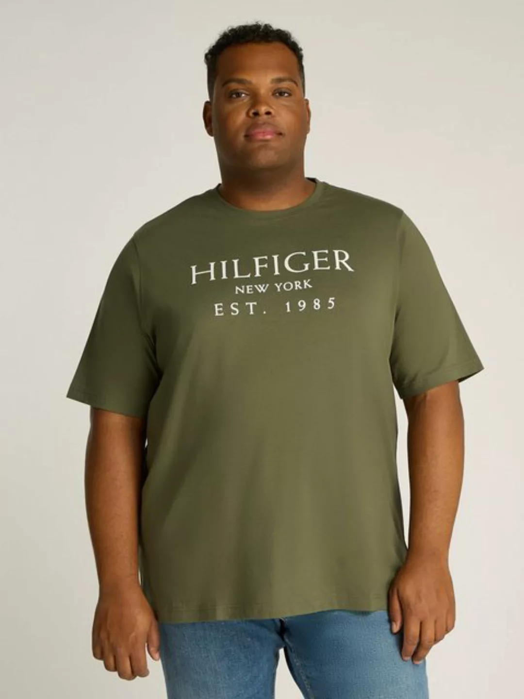 Tommy Hilfiger Big & Tall Rundhalsshirt "BT-BIG HILFIGER TEE-T", in Großen günstig online kaufen