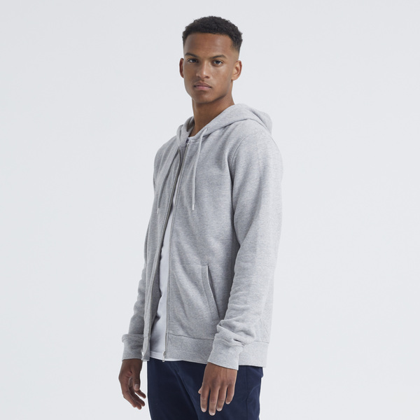 Sweatjacke - The Organic Hood Zip Cardigan - Aus Bio-baumwolle günstig online kaufen