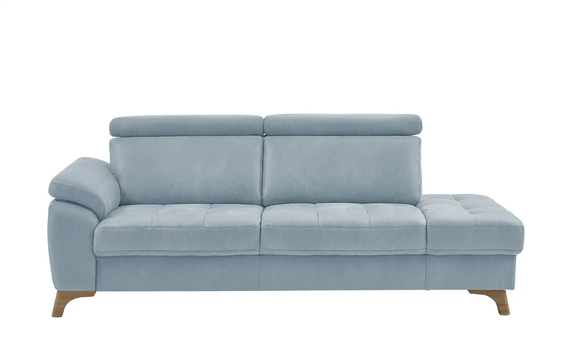 meinSofa Recamiére  Chloris ¦ blau ¦ Maße (cm): B: 221 H: 107 T: 102 Polste günstig online kaufen