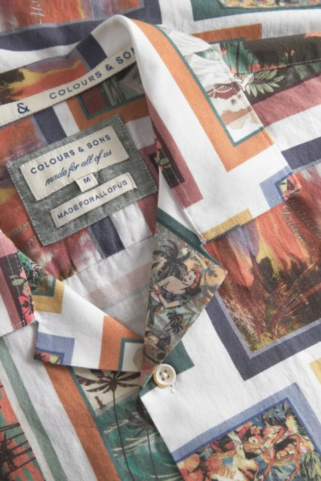 colours & sons Kurzarmhemd günstig online kaufen