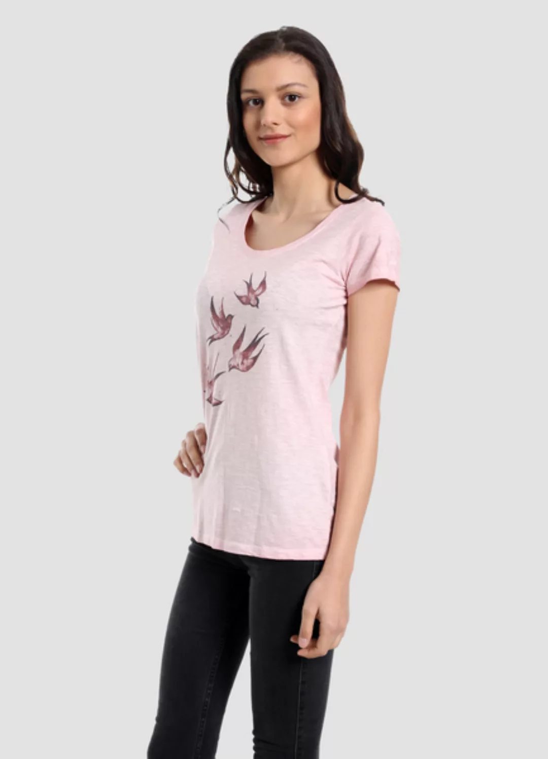 Wor-4133 Damen G.Dyed T-shirt günstig online kaufen