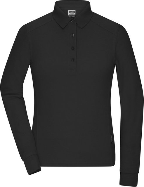James & Nicholson Poloshirt Damen Workwear Polo langarm günstig online kaufen