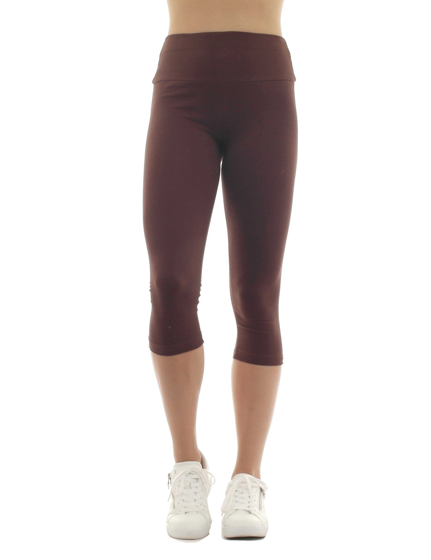 F&K-Mode Caprileggings Damen Capri 3/4 Leggings günstig online kaufen