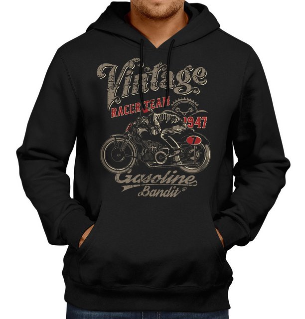 GASOLINE BANDIT® Kapuzensweatshirt Rockabilly Biker Racer Kapuzen-Pullover: günstig online kaufen