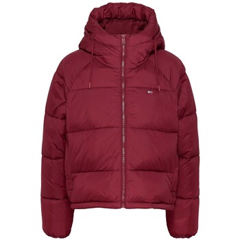 Tommy Jeans Steppjacke "TJW CRP ALASKA PUFFER", mit Kapuze, mit Logosticker günstig online kaufen