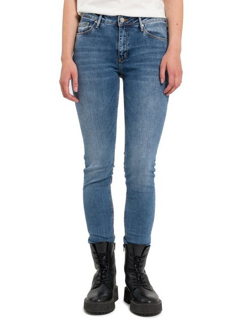 Cross Jeans Damen Jeans ALAN - Skinny Fit - Blau - Sea Blue Washed günstig online kaufen