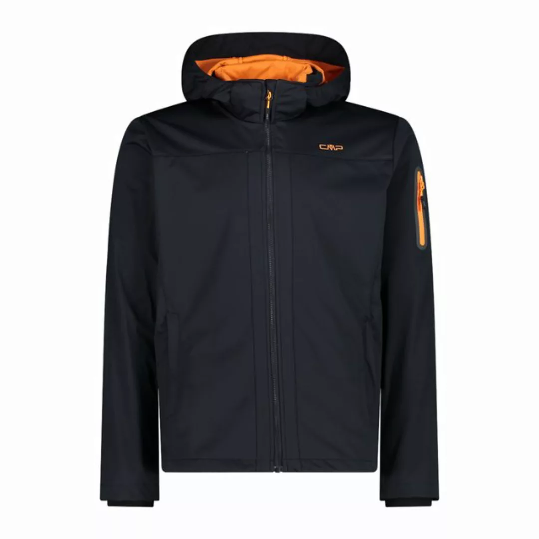 CMP Funktionsjacke MAN JACKET ZIP HOOD ANTRACITE-FLAME günstig online kaufen