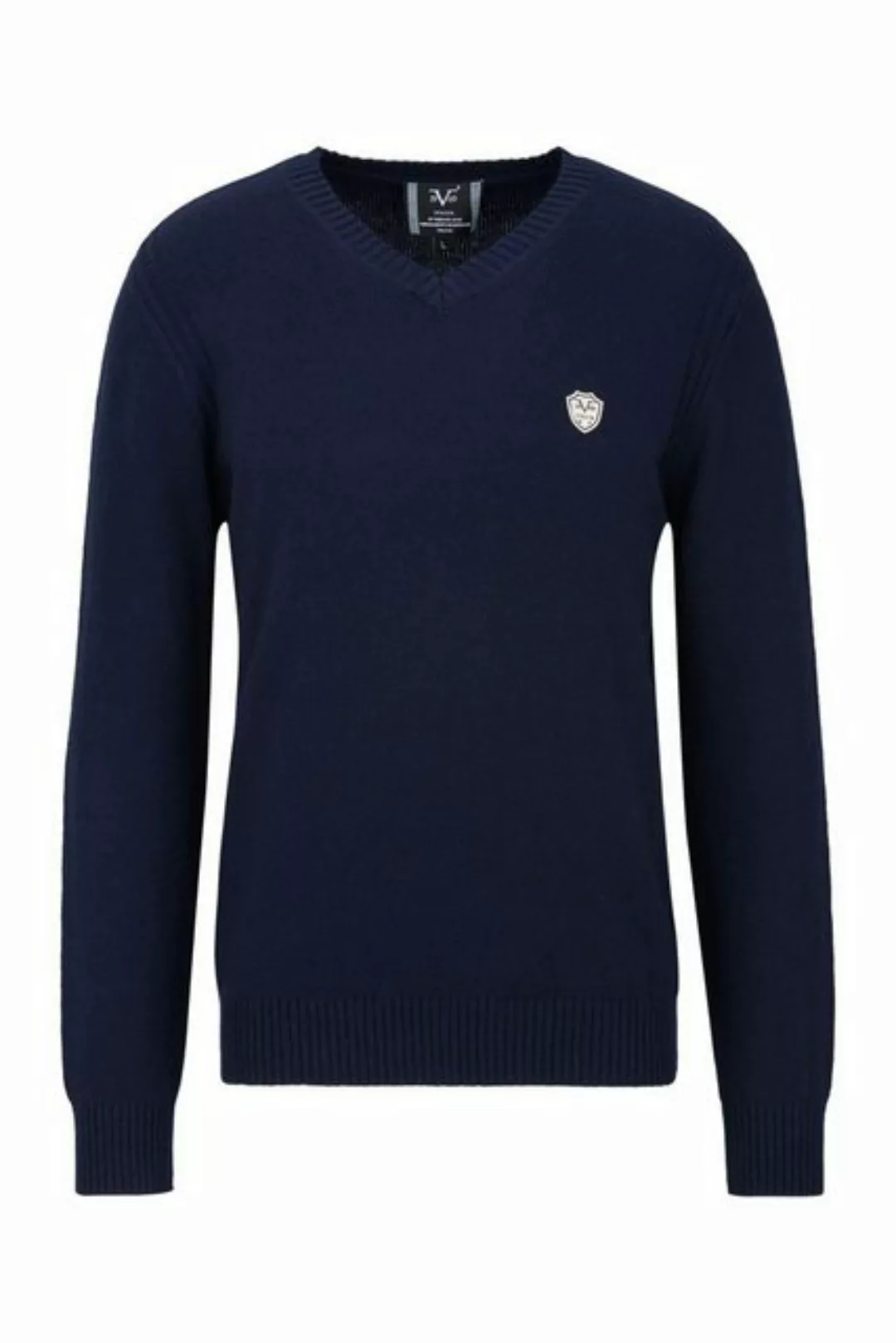 19V69 ITALIA V-Ausschnitt-Pullover by Versace Sportivo SRL - Gino günstig online kaufen