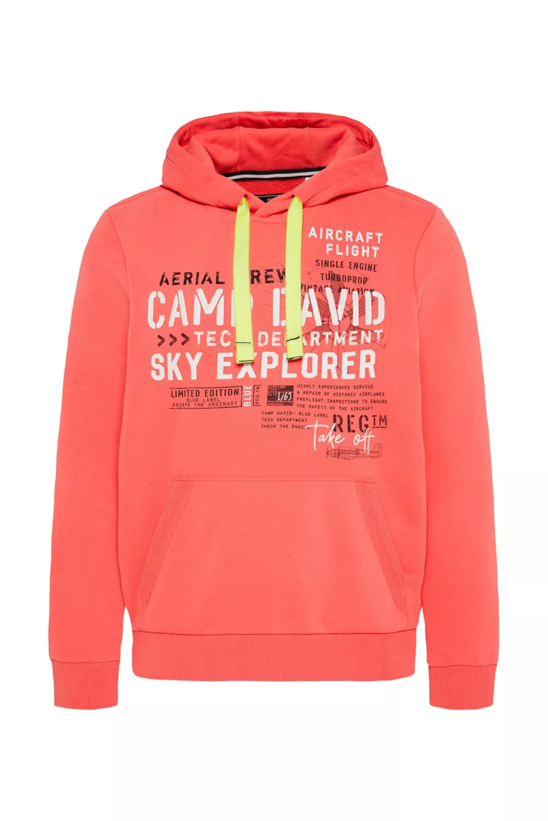 CAMP DAVID Kapuzensweatshirt, mit Baumwolle günstig online kaufen